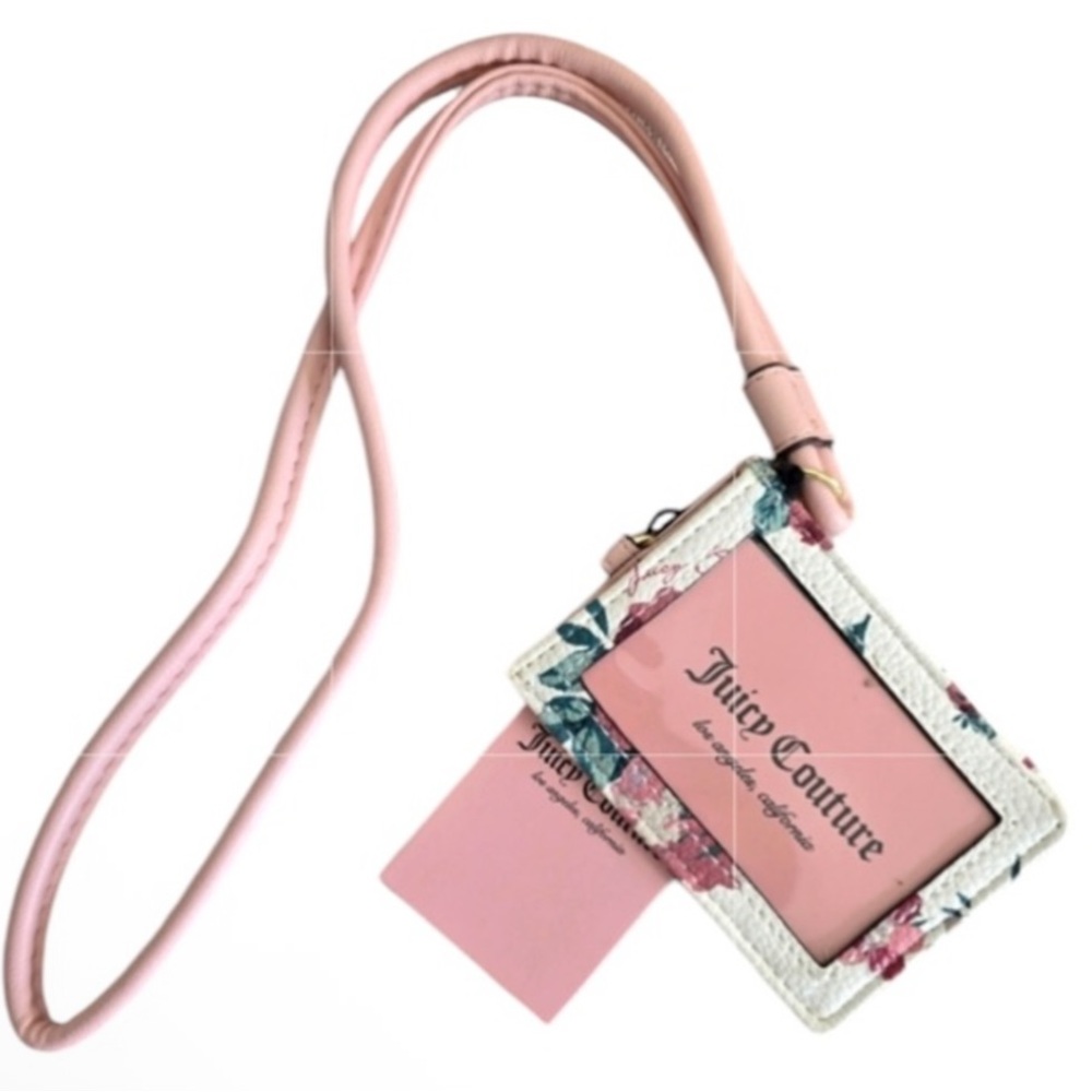New Juicy Couture Lanyard I.D. Card Holder detachable strap - Picture 11 of 11